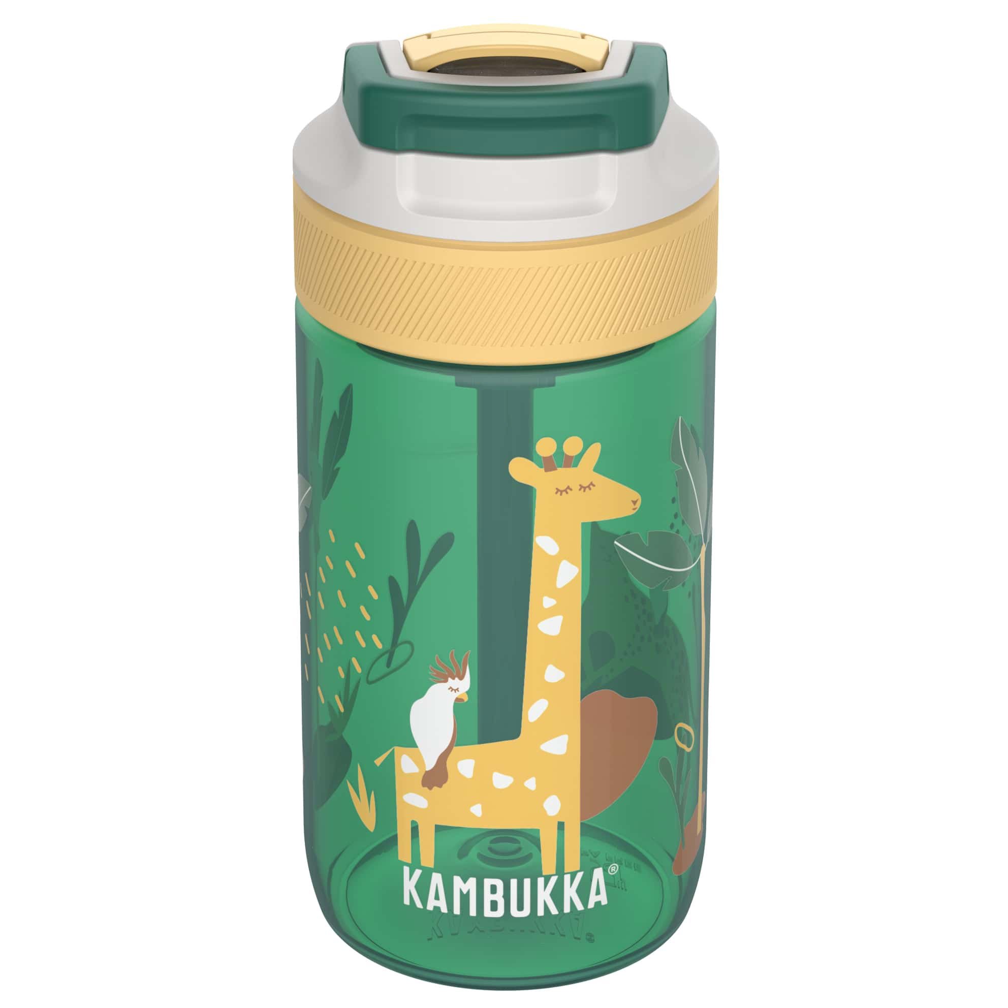 Бутылка для воды детская Kambukka Lagoon Wild Safari, 400 мл, зеленая (11-04042) - фото 2