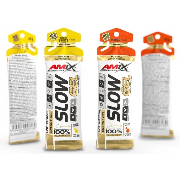 Изотоник с низким гликемическим индексом Amix Performance Slow Gel манго 45 г - фото 2