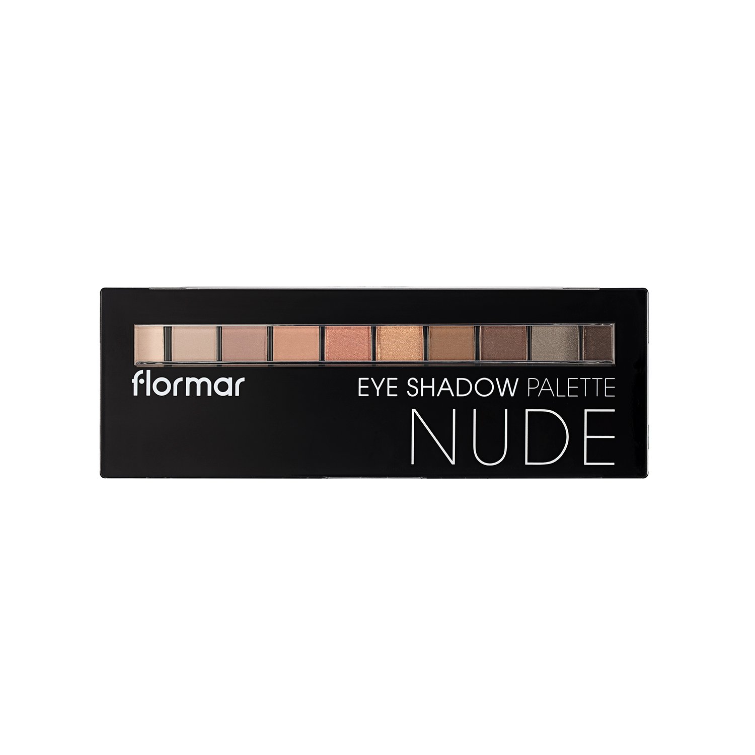Палетка теней для век Flormar Eye Shadow Palette, тон 01 (Nude), 10 г (8000019545162) - фото 1