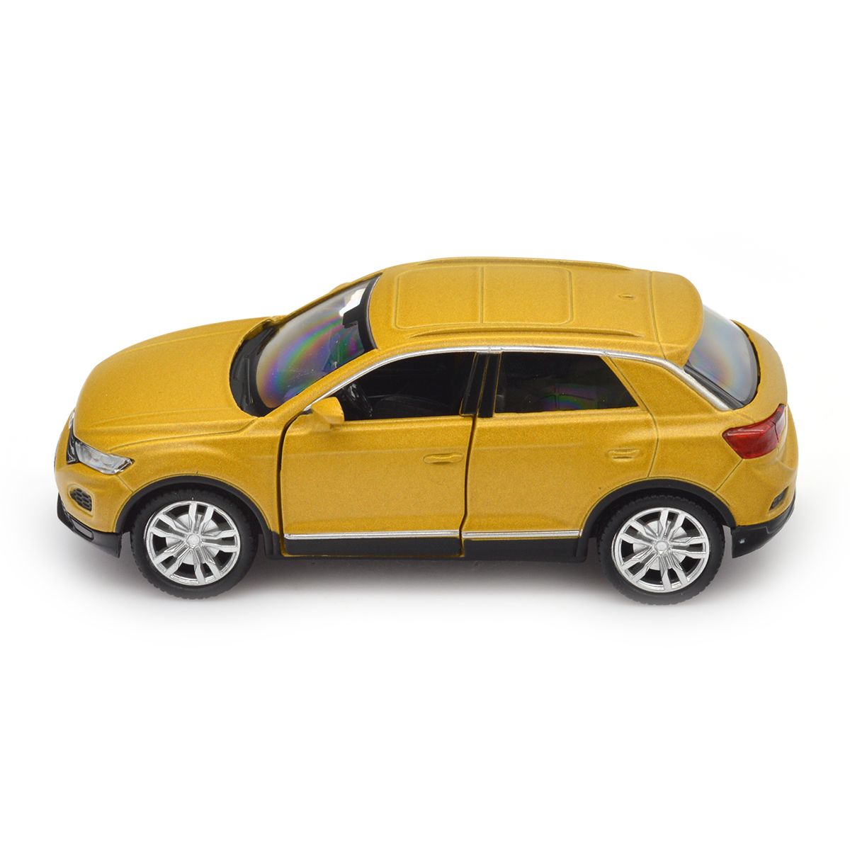 Автомодель TechnoDrive Volkswagen T-Roc 2018 1:32, золотая (250345U) - фото 3