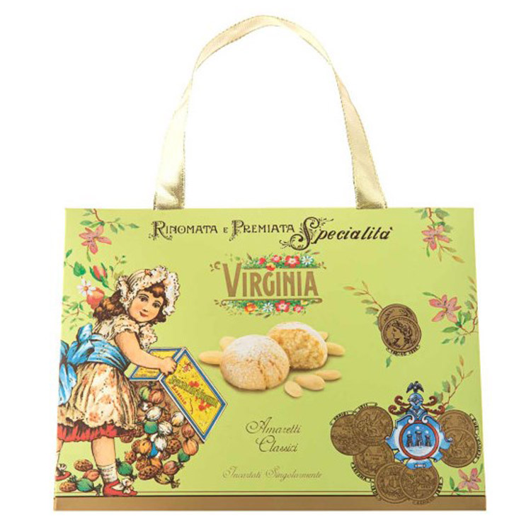 Печенье Amaretti Virginia Аммарети миндальное без глютена 160 г - фото 1