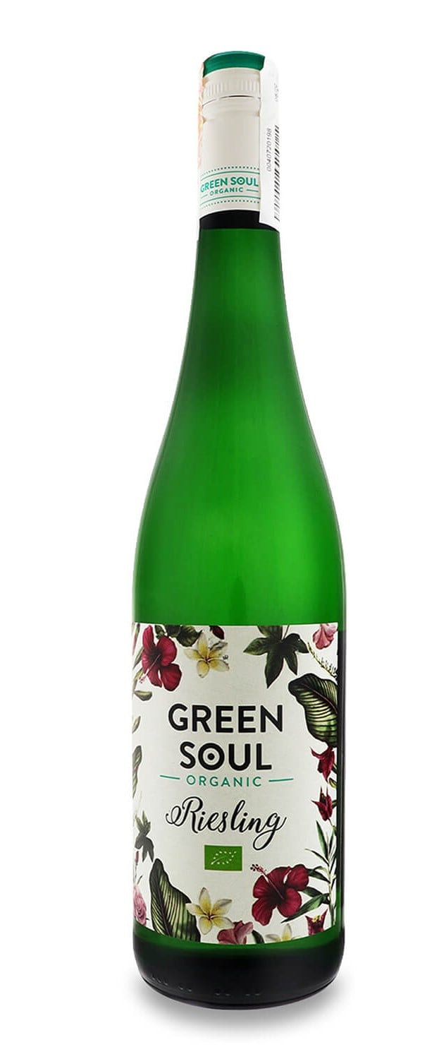 Вино Green Soul Riesling Organic, 12%, 0,75 л (821995) - фото 1