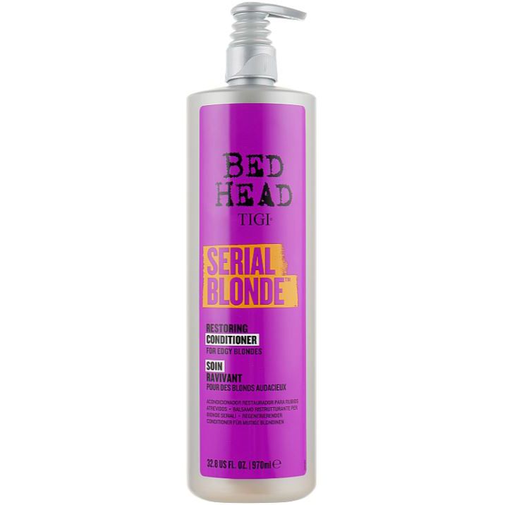 Кондиционер Tigi Bed Head Serial Blonde Conditioner восстанавливающий для блондинок 970 мл - фото 1