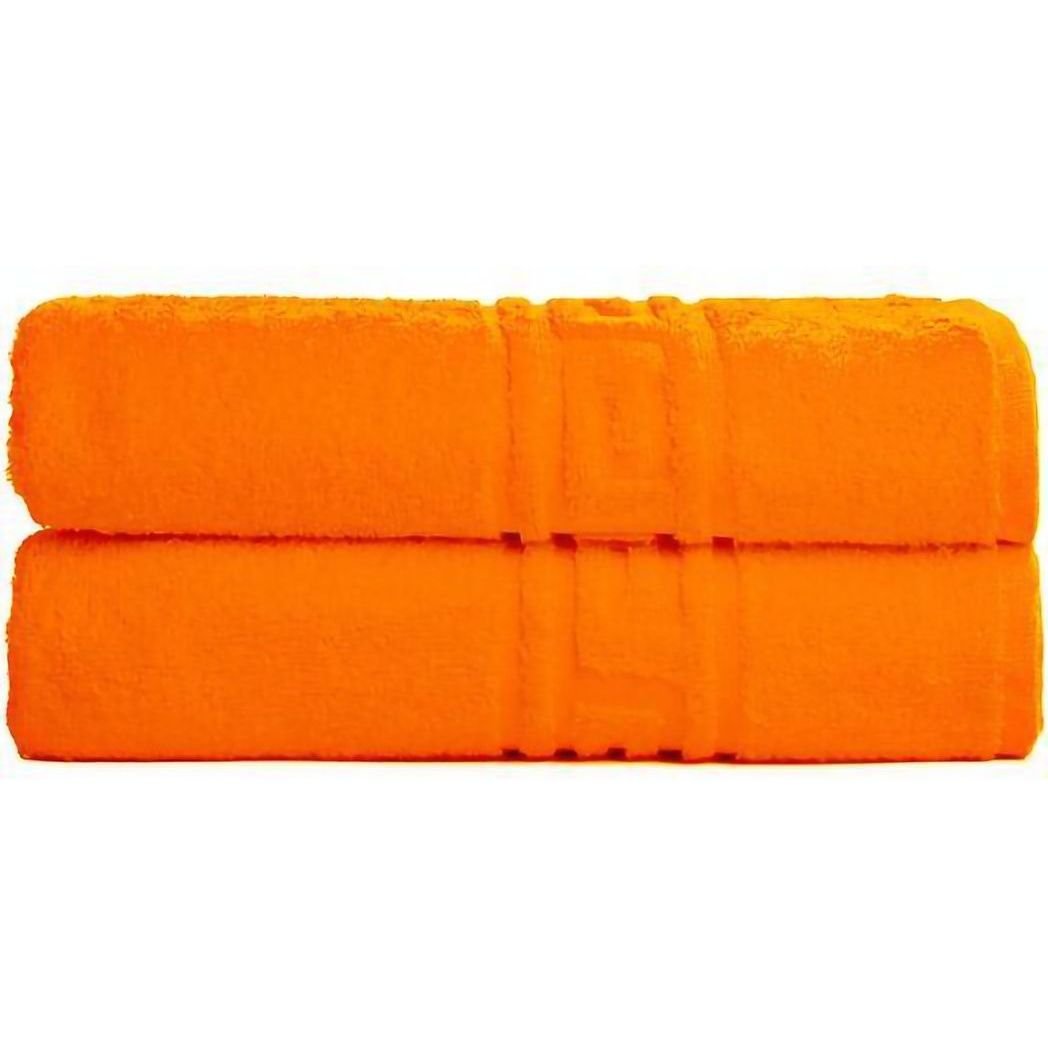 Рушник махровий Ideia Версаче, 60х35 см, помаранчевий (3803560) - фото 1