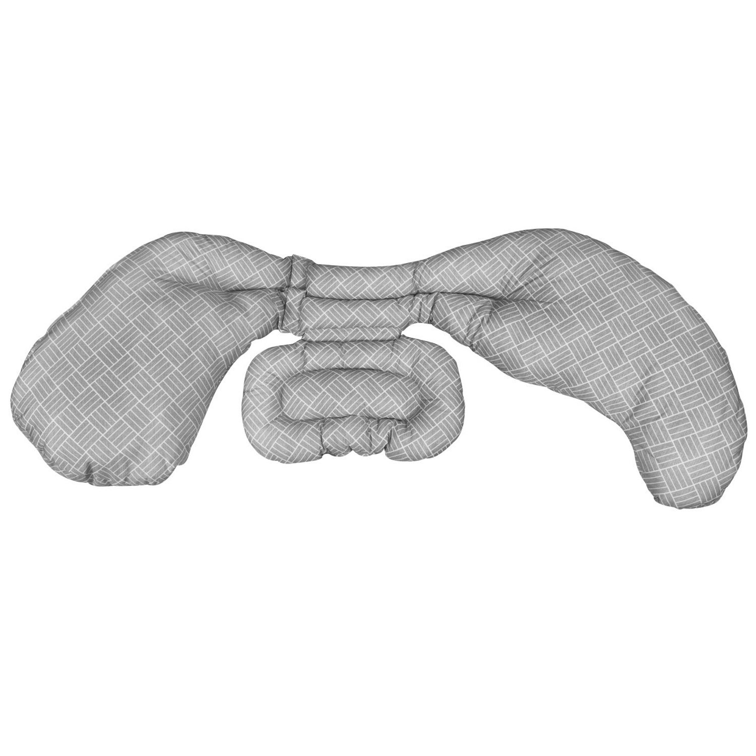Подушка для вагітних Chicco Boppy Total Body сіра (79923.37) - фото 1