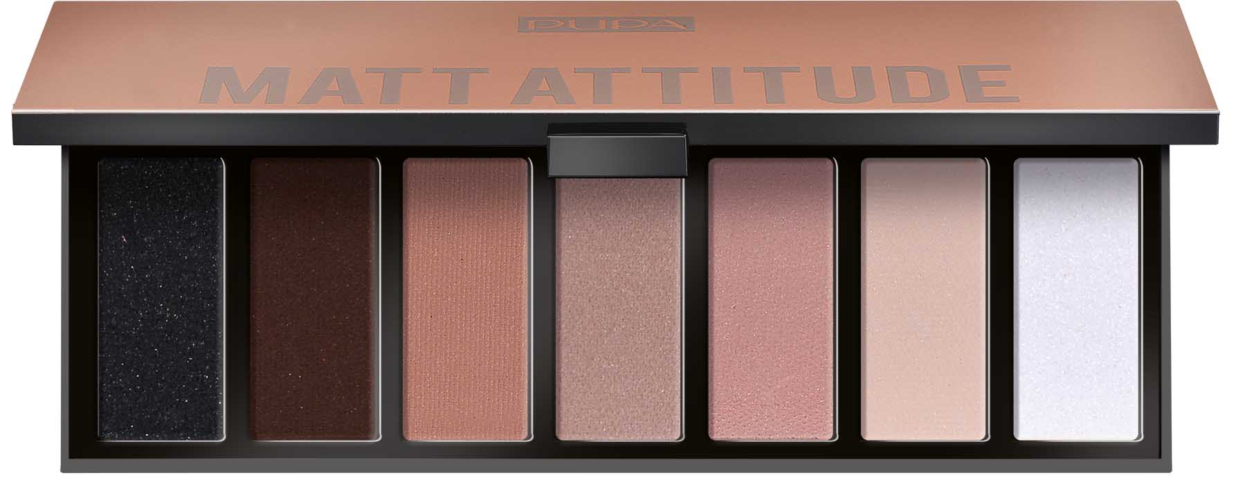 Тени для век Pupa Make Up Stories Compact, тон 003 Matt Attitude, 13,3 г (040297A003) - фото 1