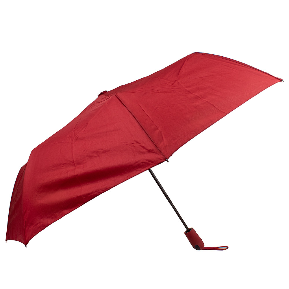Жіноча складана парасолька напівавтомат Eterno 95 см червона - фото 2