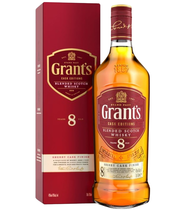 Виски Grant's Sherry Cask 8 Years Old, 40%, 0,7 л (791991) - фото 1