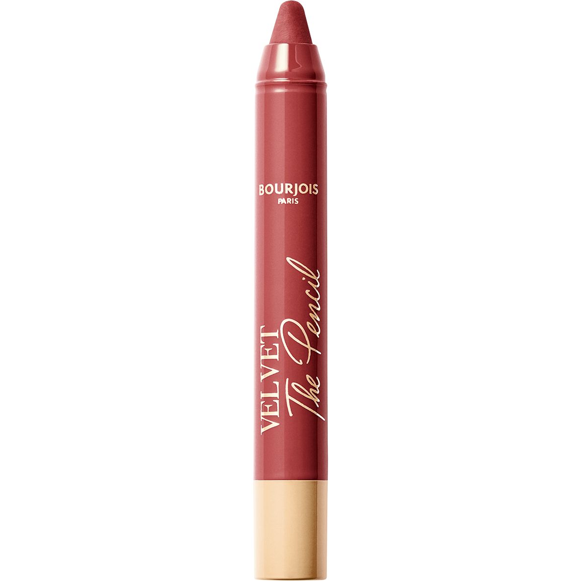 Карандаш-помада матовая Bourjois Velvet The Pencil тон 05 (Red Vintage) 1.8 г - фото 2