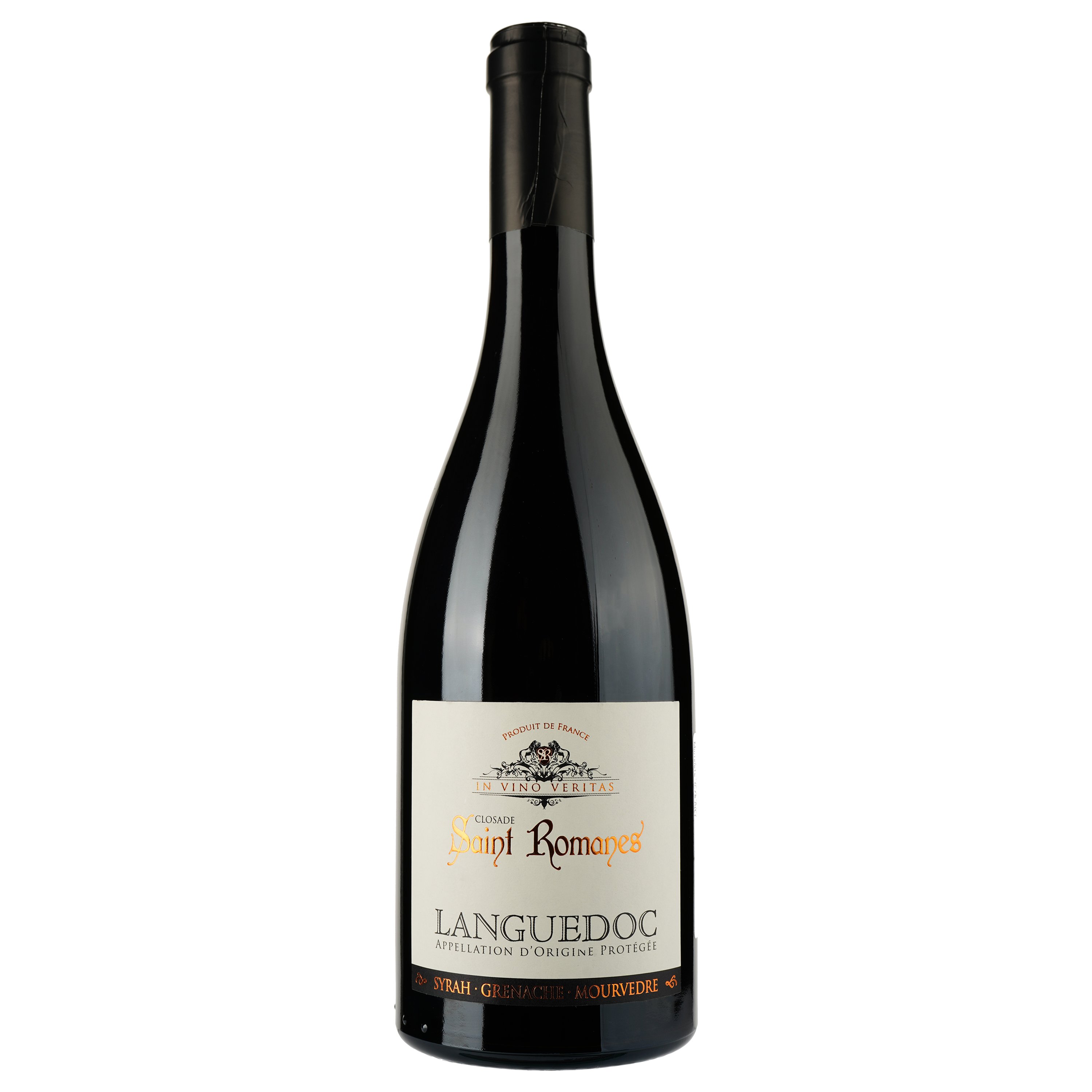 Вино Closade Saint Romanes Rouge 2021 AOP Languedoc, червоне, сухе, 0,75 л - фото 1