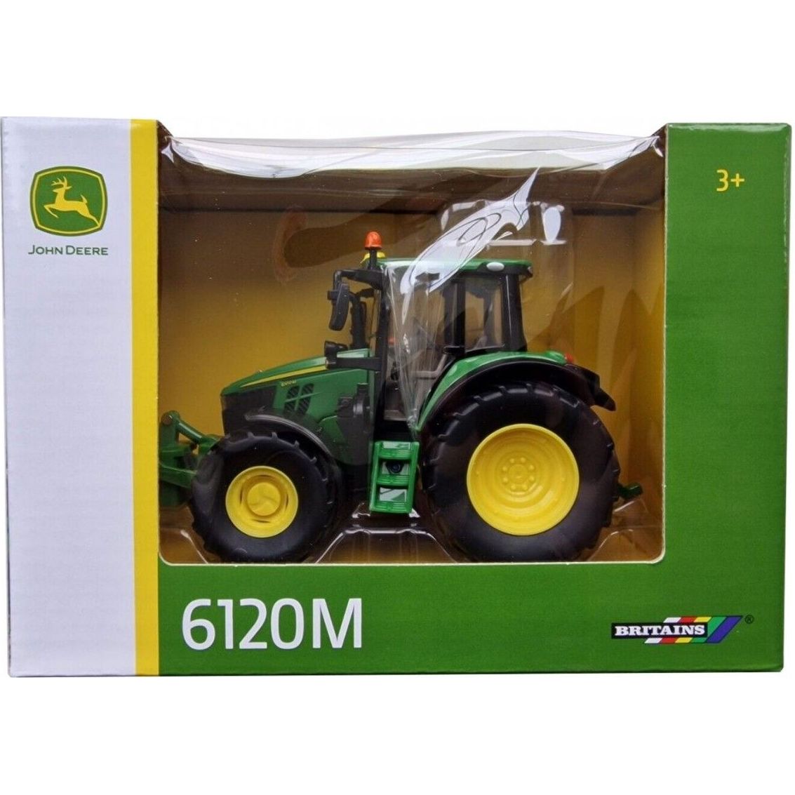 Модель Britains Трактор John Deere 6120M 1:32 (43248) - фото 8