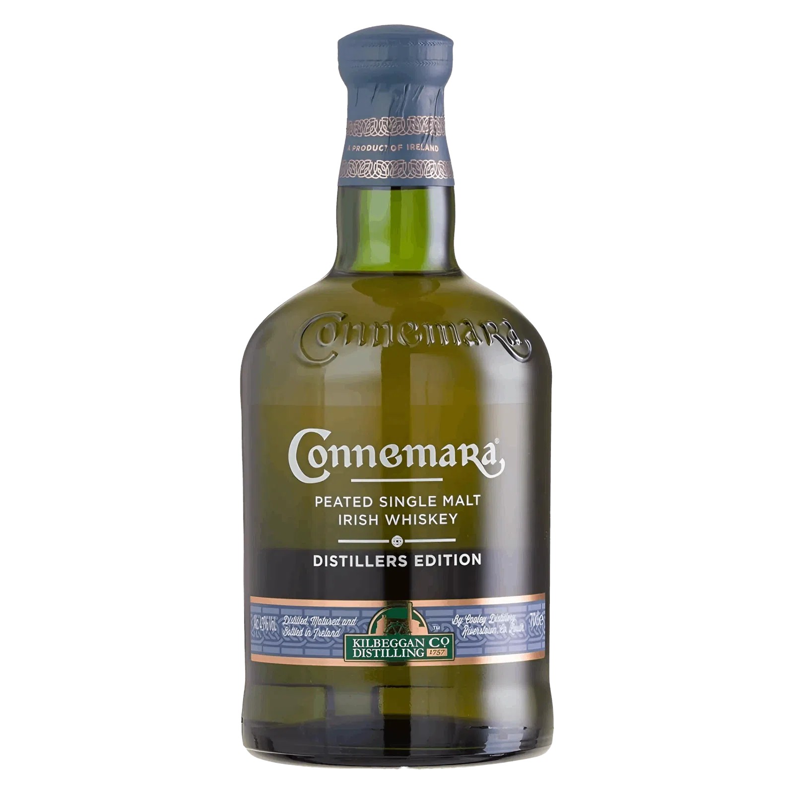 Виски Connemara Distillers Edition Peated Single Malt Irish Whiskey 43% 0.7 л + 2 стакана - фото 2