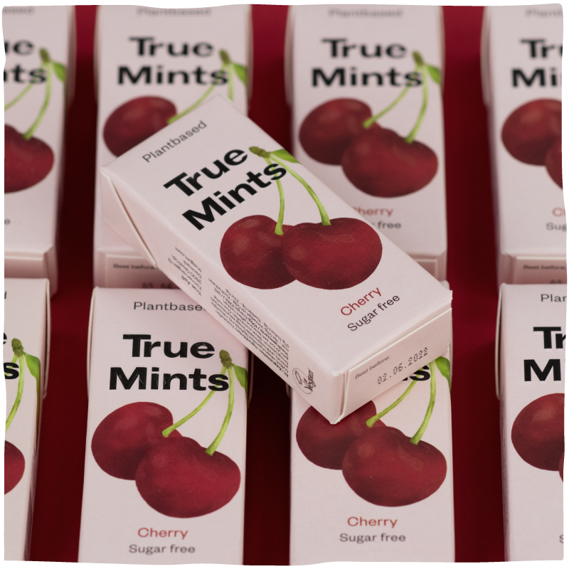 Цукерки True Mints м'ятні зі смаком вишні 13 г - фото 2