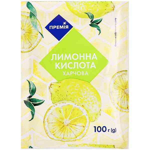 Кислота лимонна Премія 100 г (919769) - фото 1