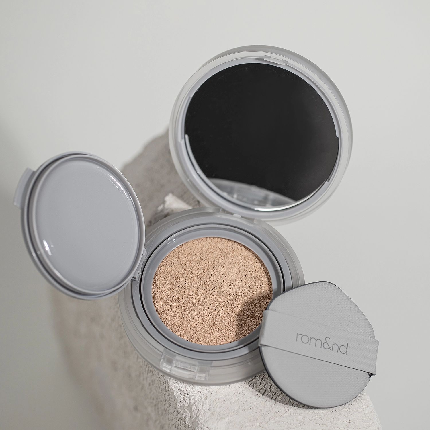 Тональний кушон Rom&nd Nu Zero Cushion 02 Pure 21 SPF24 15 мл - фото 4