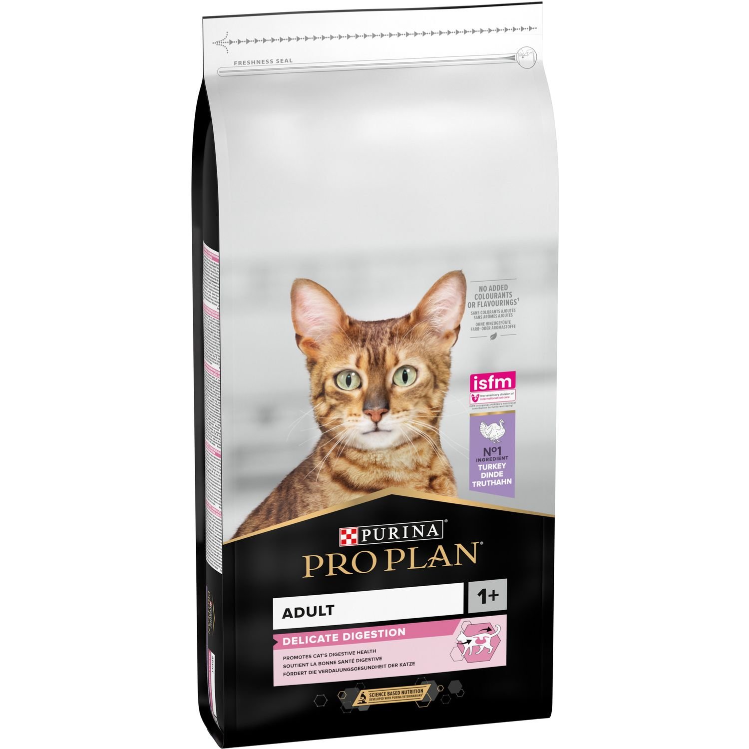 Сухой корм Purina Pro Plan Adult 1+ Delicate Digestion для взрослых кошек с чувствительной пищеварительной системой с индейкой 14 кг - фото 2