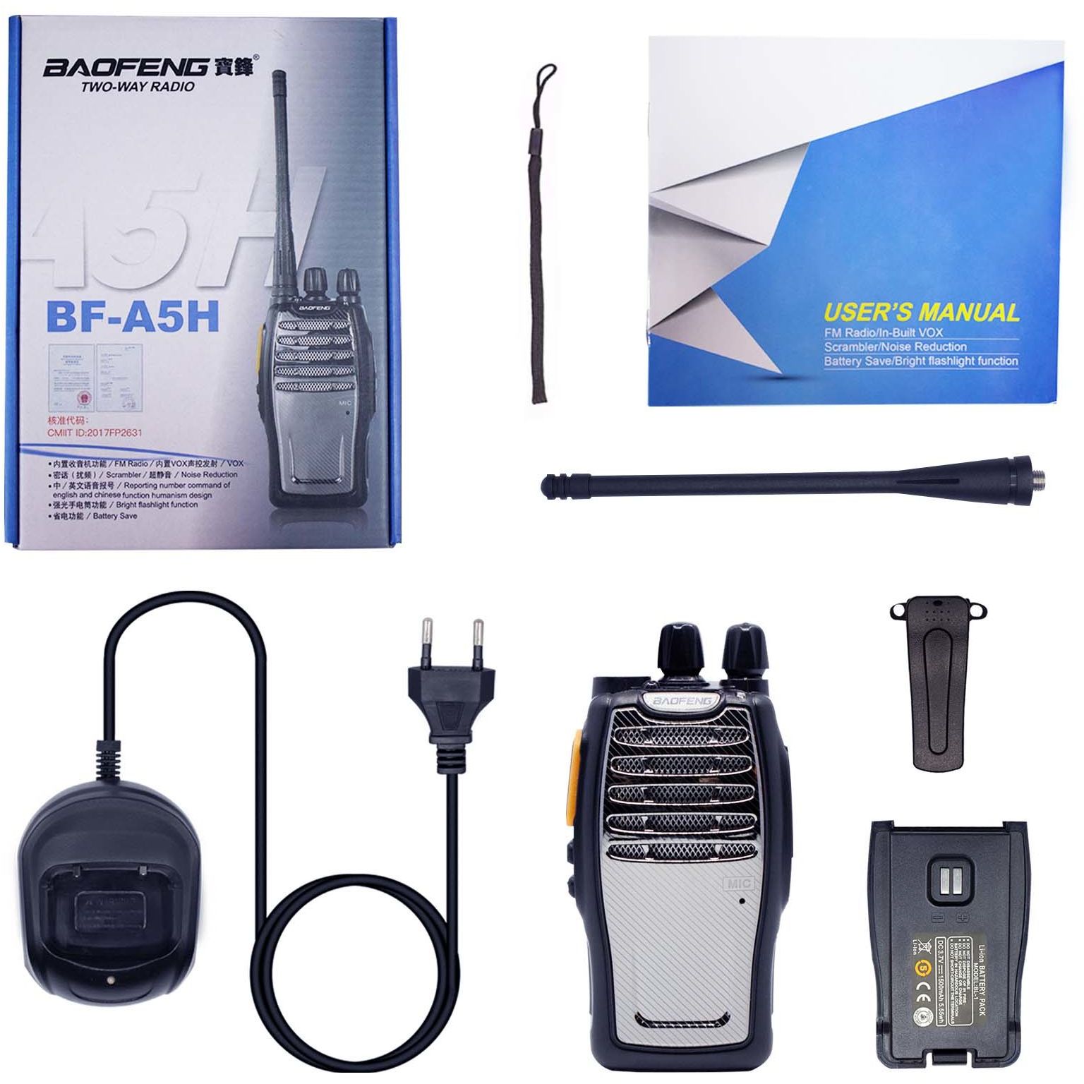 Рация Baofeng BF-A5H UHF - фото 6