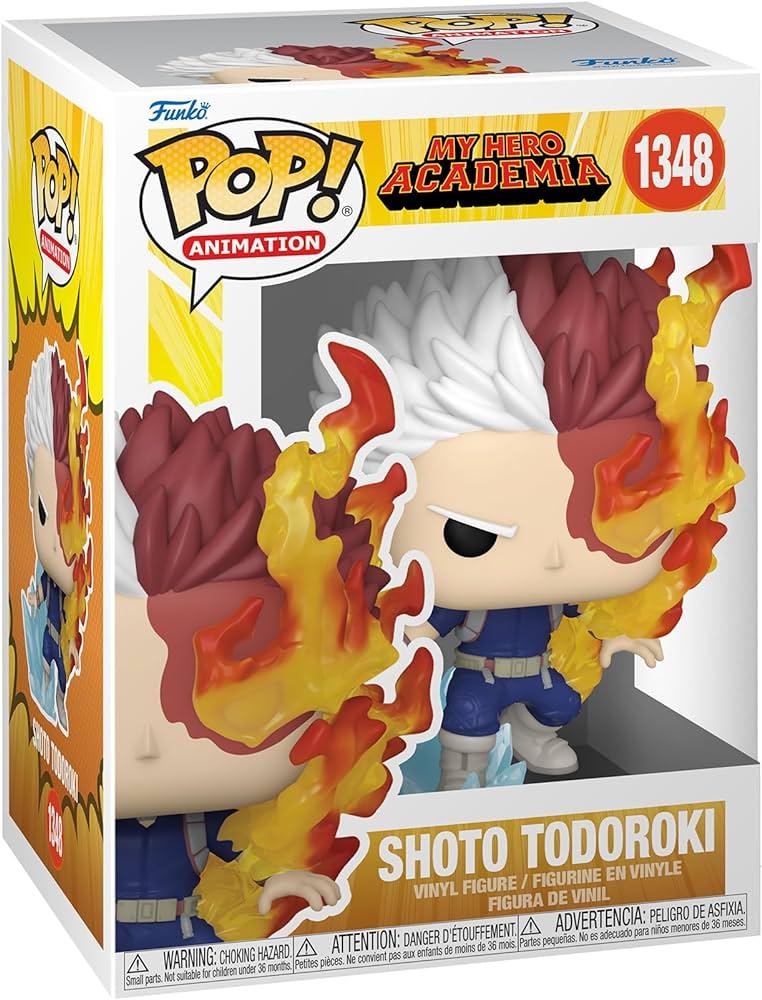 Фигурка Funko Pop Фанко Поп Шото Шото Тодороки Моя геройская академия My Hero Academia Todoroki 10 см MHA 1348 - фото 3