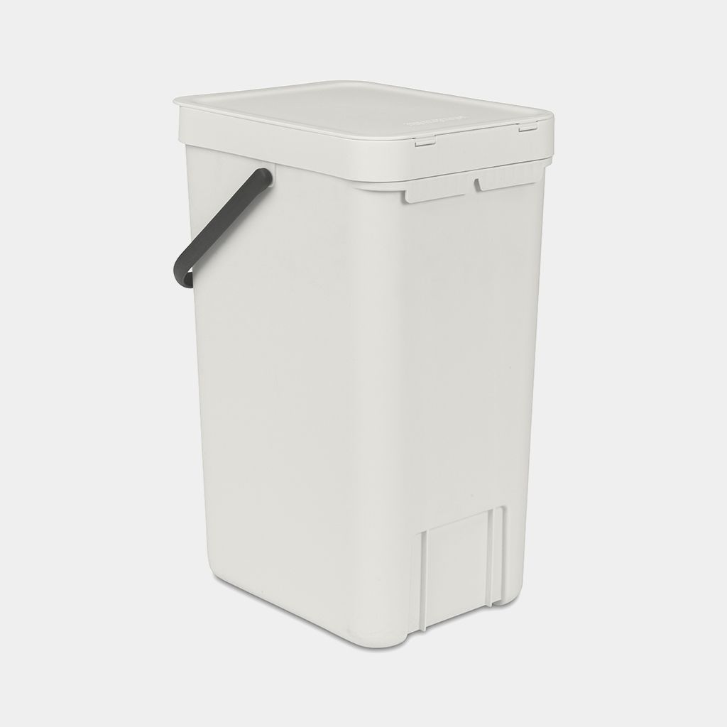 Відро для сміття Brabantia Sort&Go, 16 л, світло-сіре (213465) - фото 3