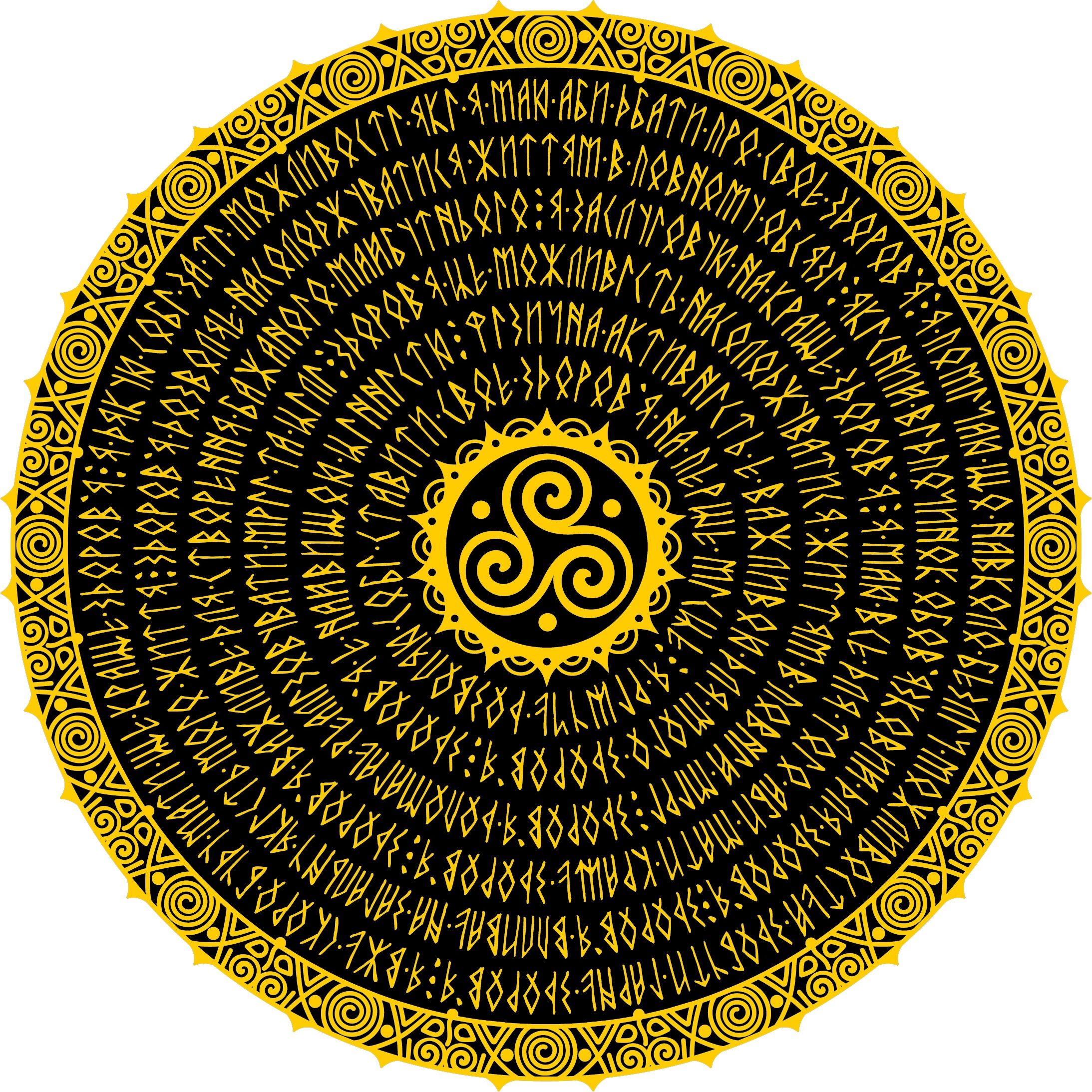 Картина по номерам Strateg & Karpachoff Здоровье суггестивная мандала 40х40 см (3 Mandala (health)) - фото 1