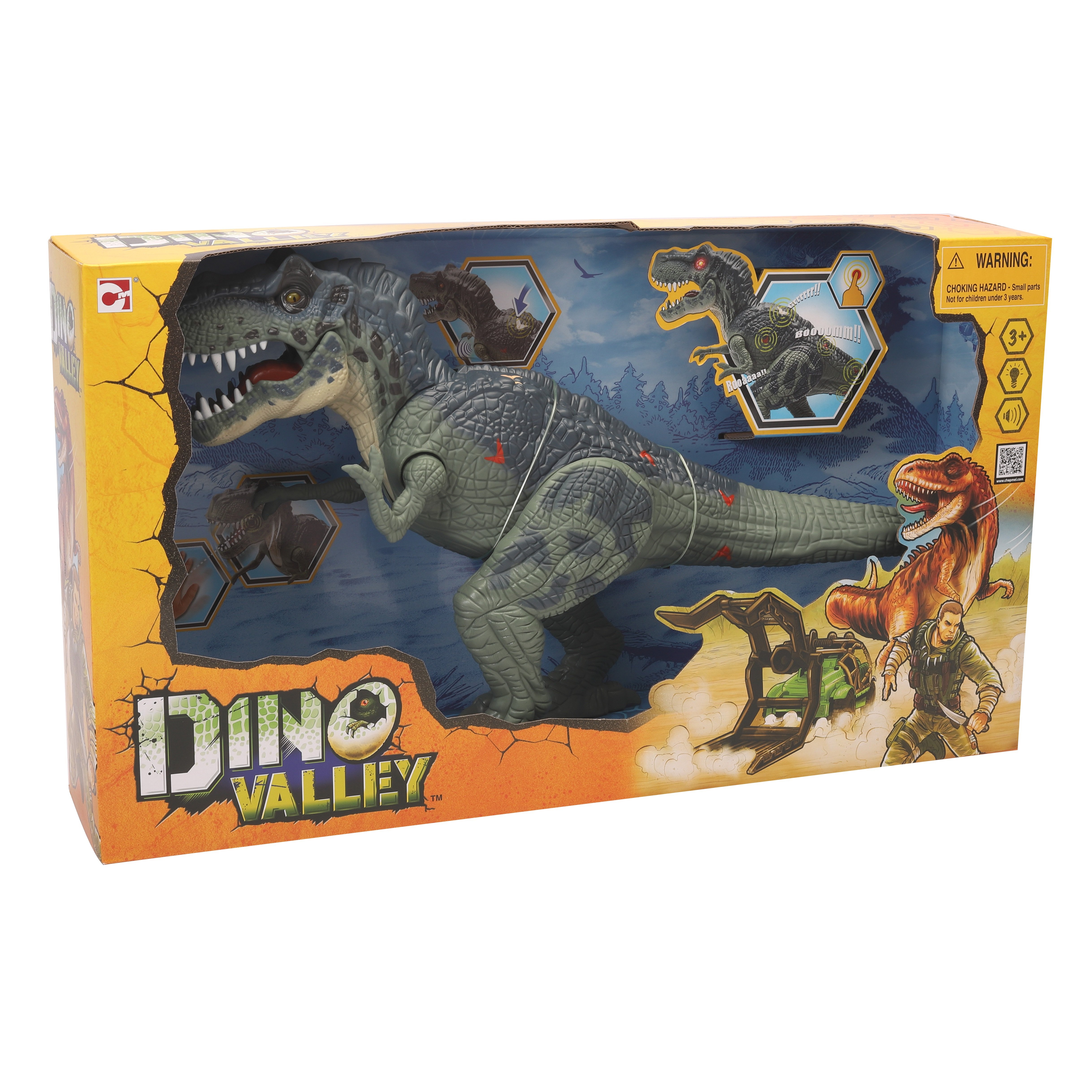 Ігровий Набір Dino Valley Interactive T-Rex (542051) - фото 4