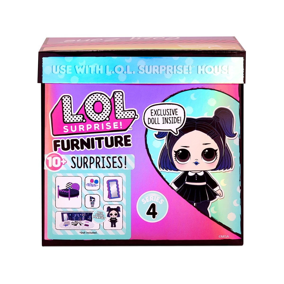 Ігровий набір з лялькою L.O.L. Surprise Furniture Леді-Сутінки, з аксесуарами (572640) - фото 9