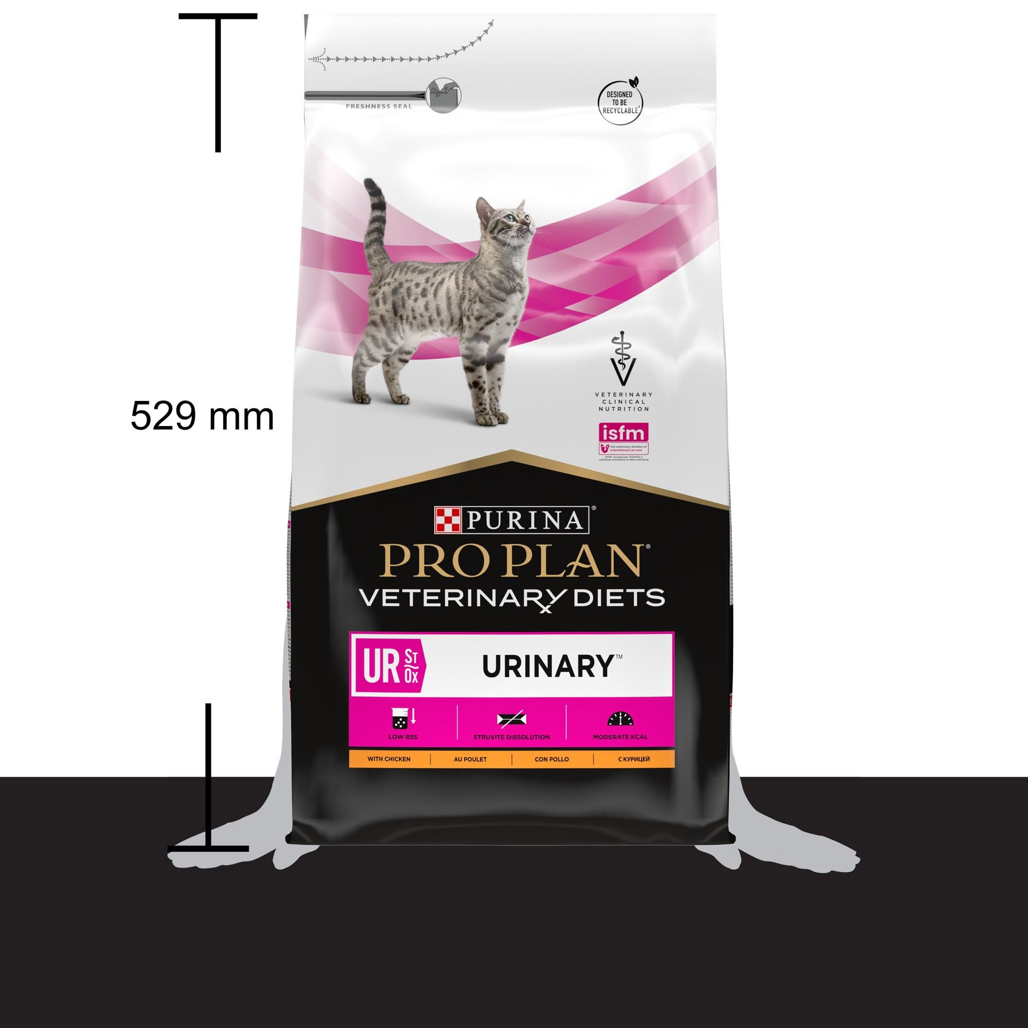 Сухой корм для кошек Purina Pro Plan Veterinary Diets UR Urinary, с курицей, 5 кг - фото 4