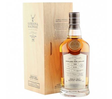 Виски Gordon & MacPhail Highland Park Connoisseurs Choice 1988 Single Malt Scotch Whisky 52.8% 0.7 л в подарочной упаковке - фото 1