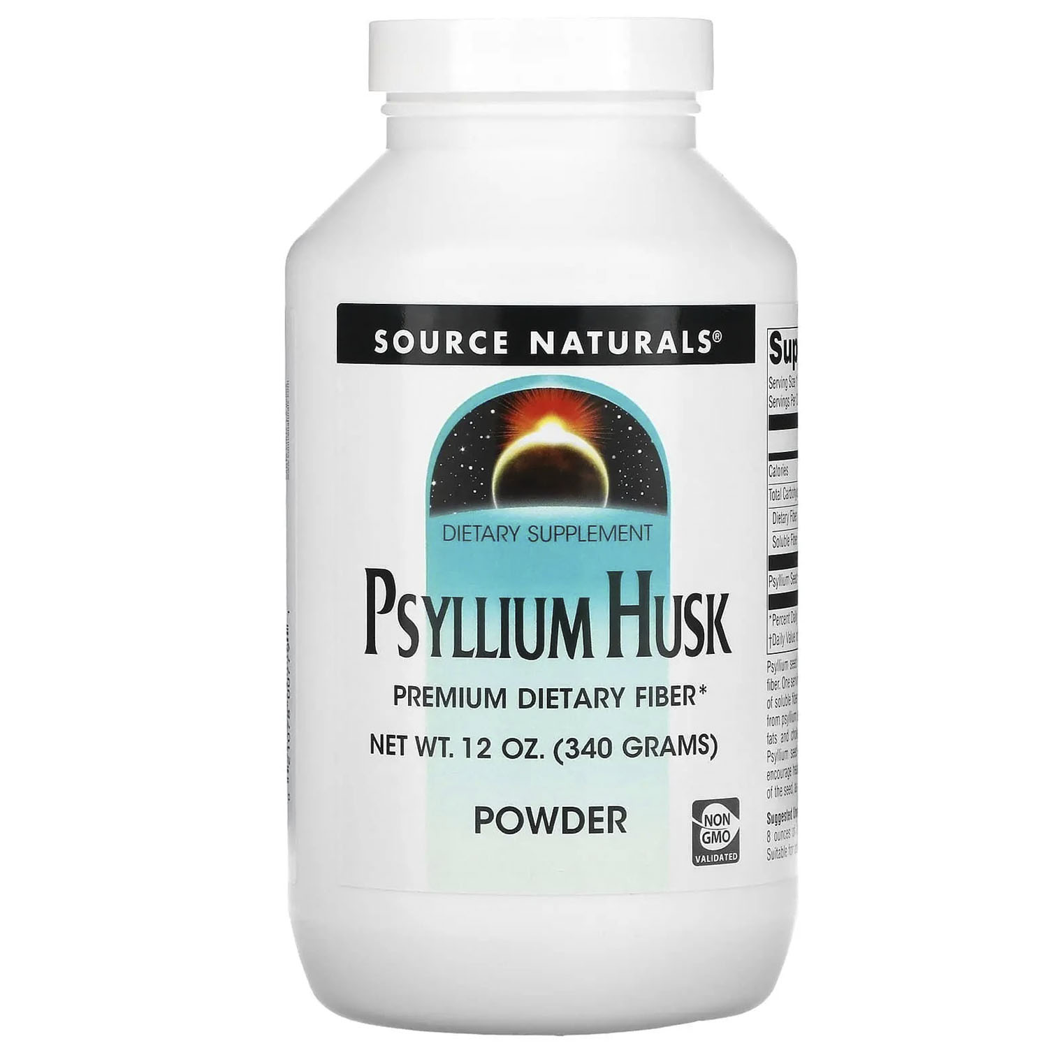 Подорожник Source Naturals Psyllium Husk порошок 340 г - фото 1