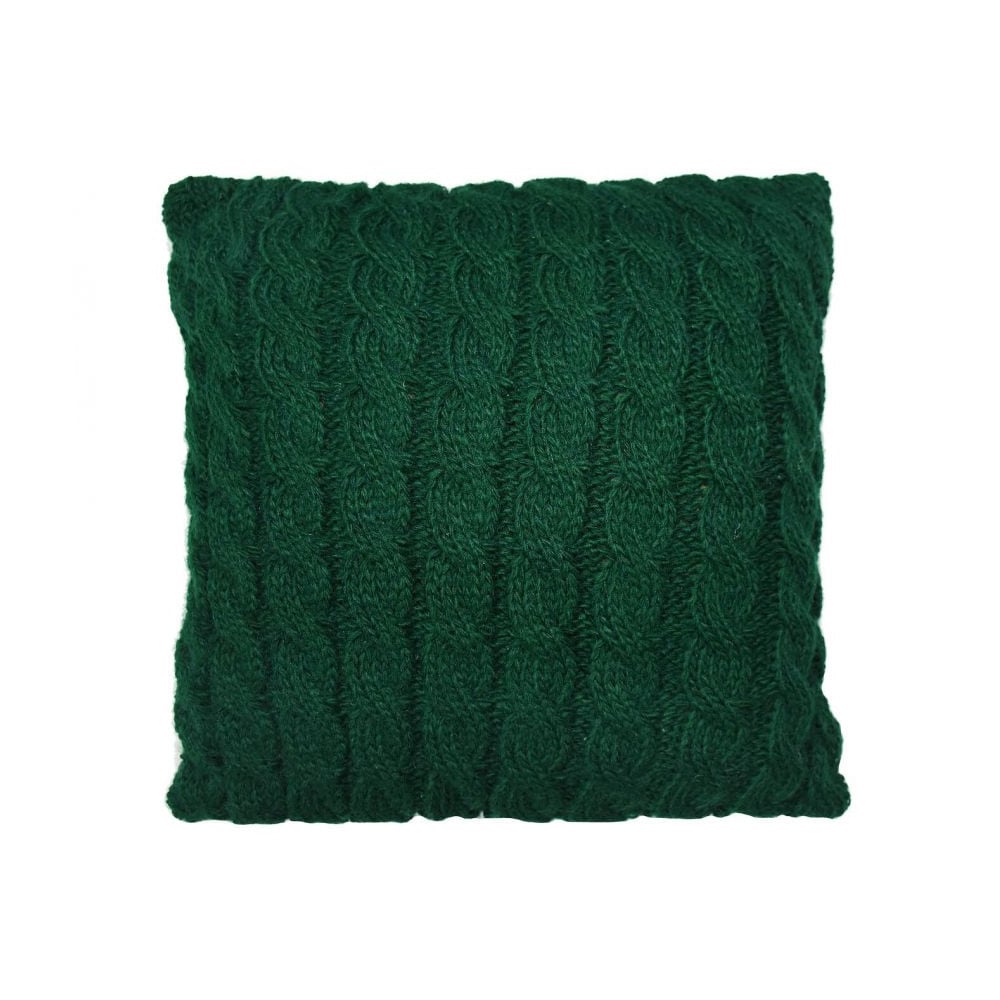 Подушка декоративная Прованс Косы, 33х33 см, зеленый (27423) - фото 1