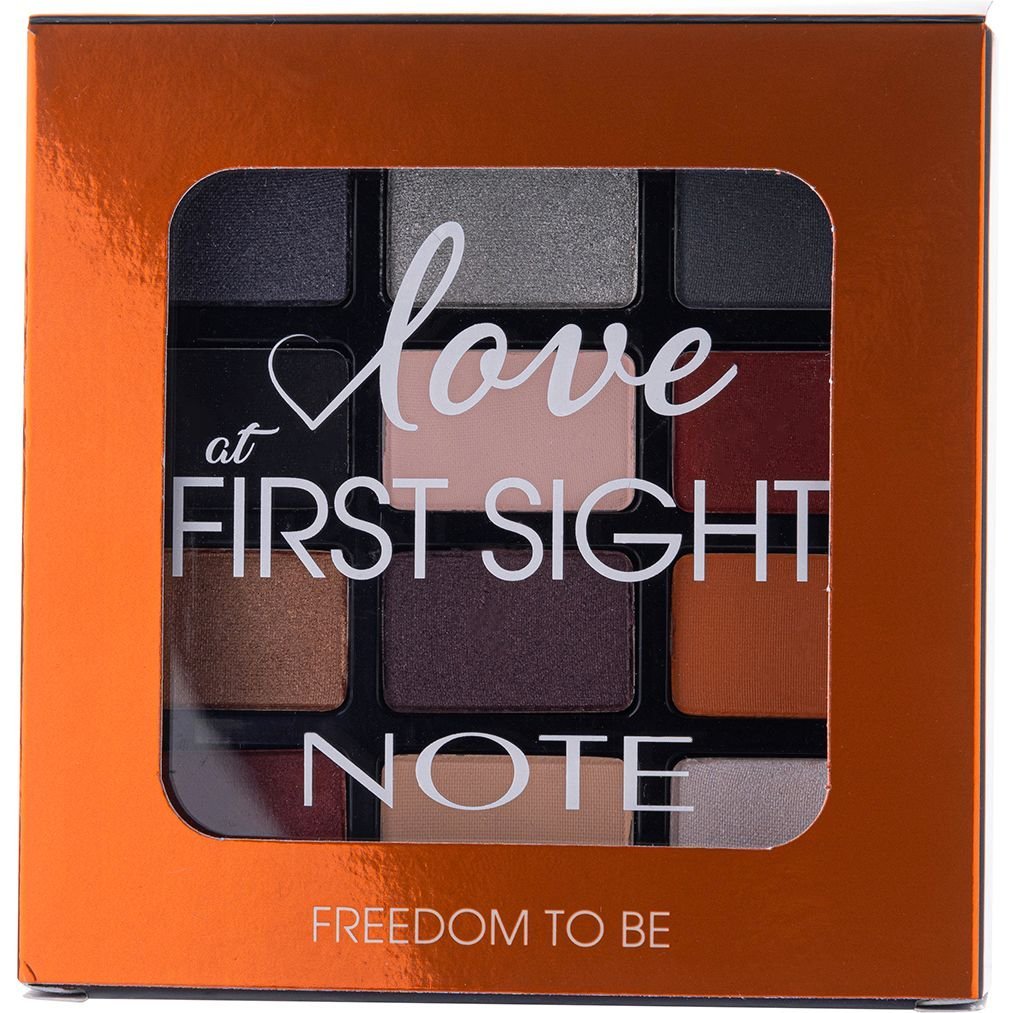 Палетка теней Note Cosmetique Love At First Sight Eyeshadow Palette тон 203 (Freedom to Be) 15.6 г - фото 4