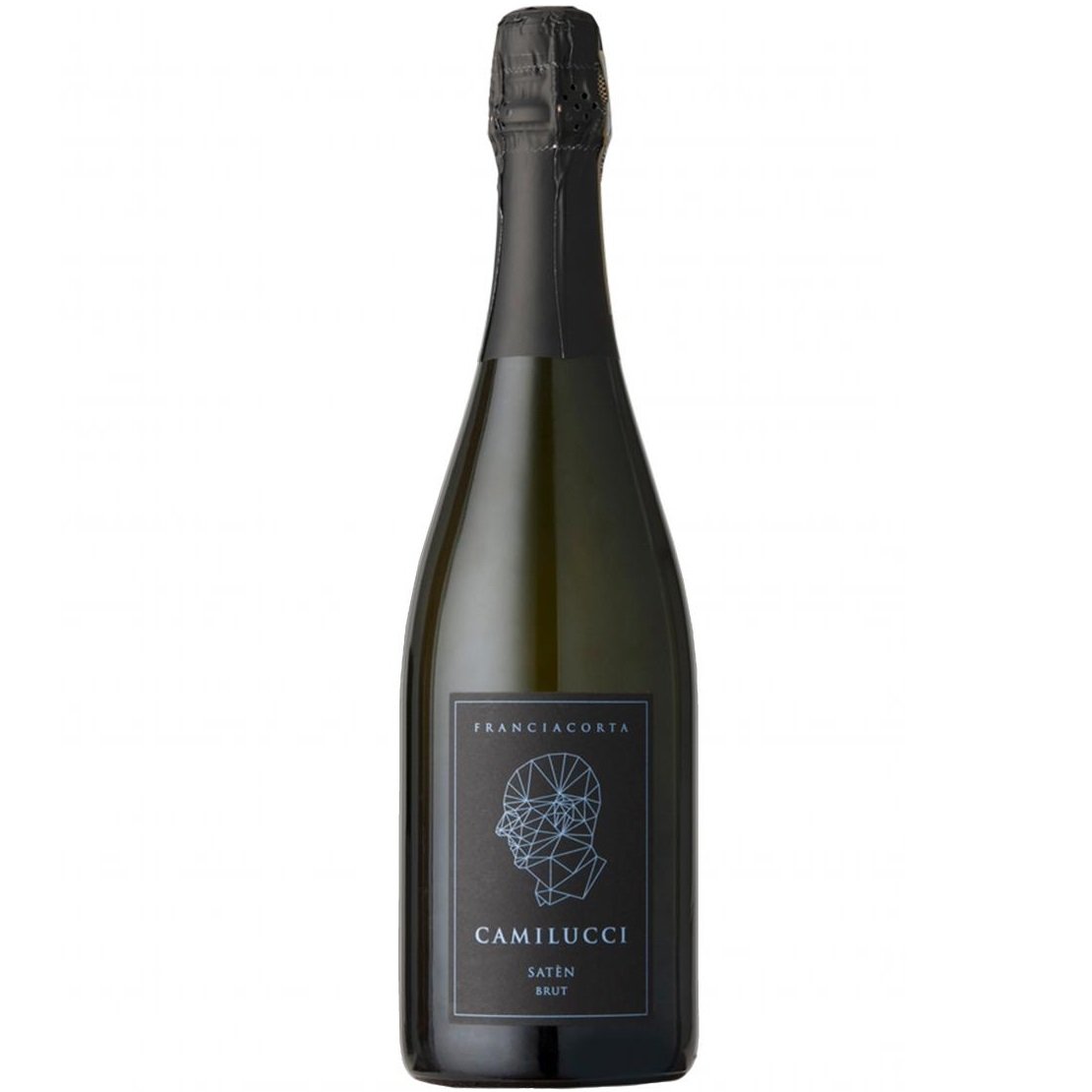 Вино игристое Camilucci Franciacorta Saten Brut, белое, 12,5 %, 0,75 л - фото 1