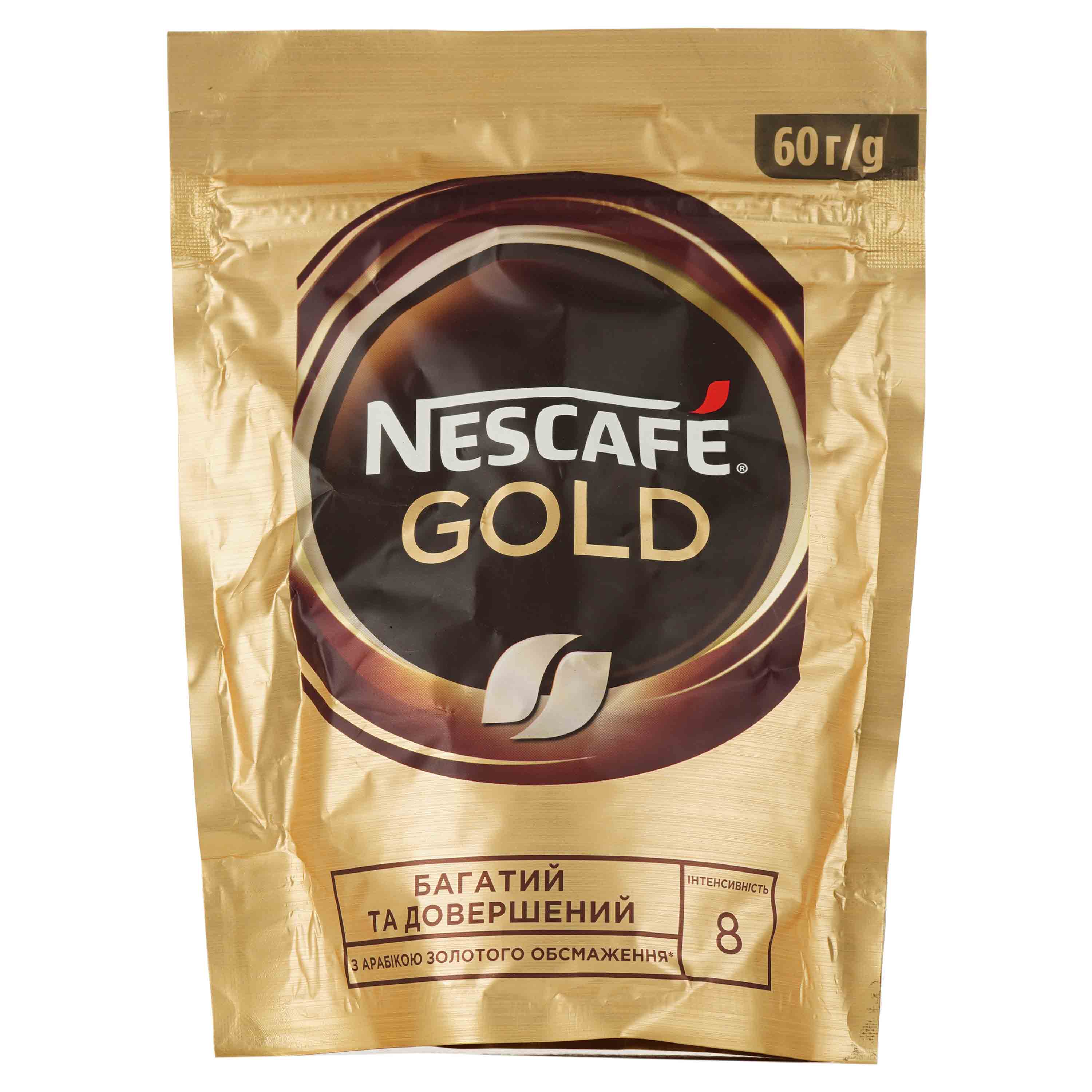 Кофе растворимый Nescafe Gold, 60 г (663484) - фото 1