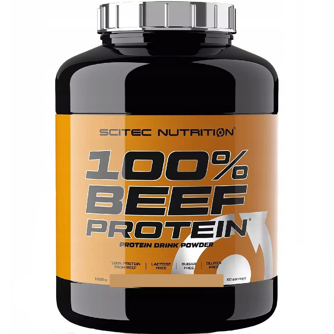 Протеин Scitec Nutrition 100% Beef Protein Almond Chocolate 1.8 кг - фото 1