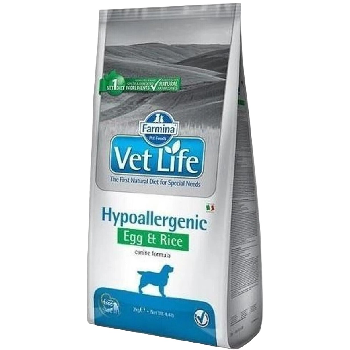 Сухий корм для собак Farmina Vet Life Hypoallergenic Egg&Rice дієтичне харчування при харчовій алергії 2 кг - фото 1