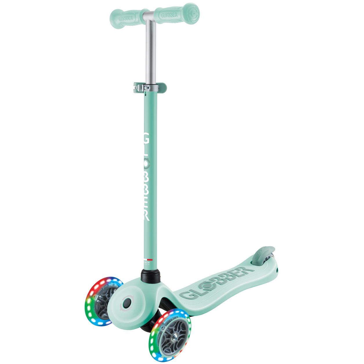 Самокат Globber Go up Sporty 1+ до 20/50 кг мятно-фисташковый (452-706-4) - фото 4