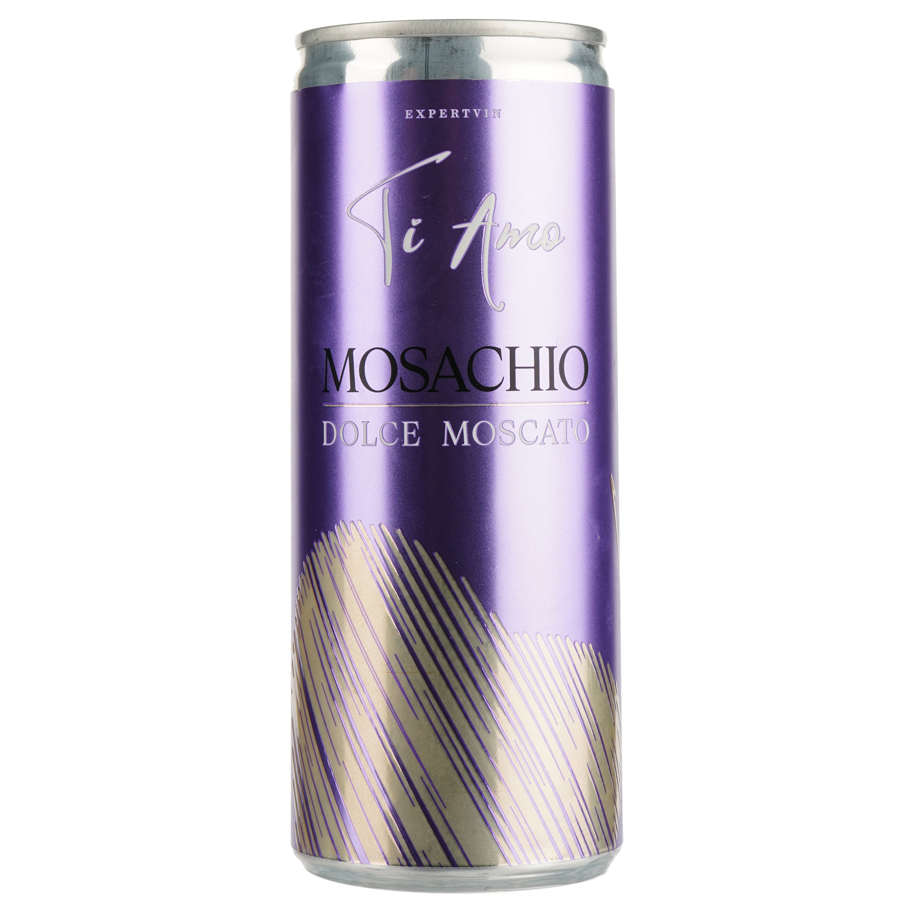 Напиток винный Ti Amo Mosaciho white sweet, 6,5%, 0,25 л (877411) - фото 1