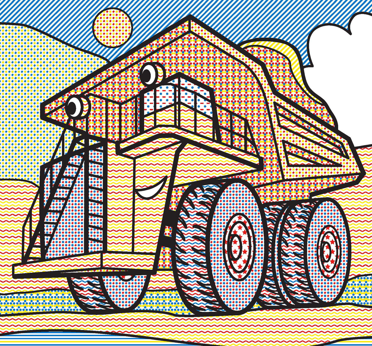 Водяна розмальовка Кристал Бук Гігантські машини, 8 сторінок (F00025008) - фото 3