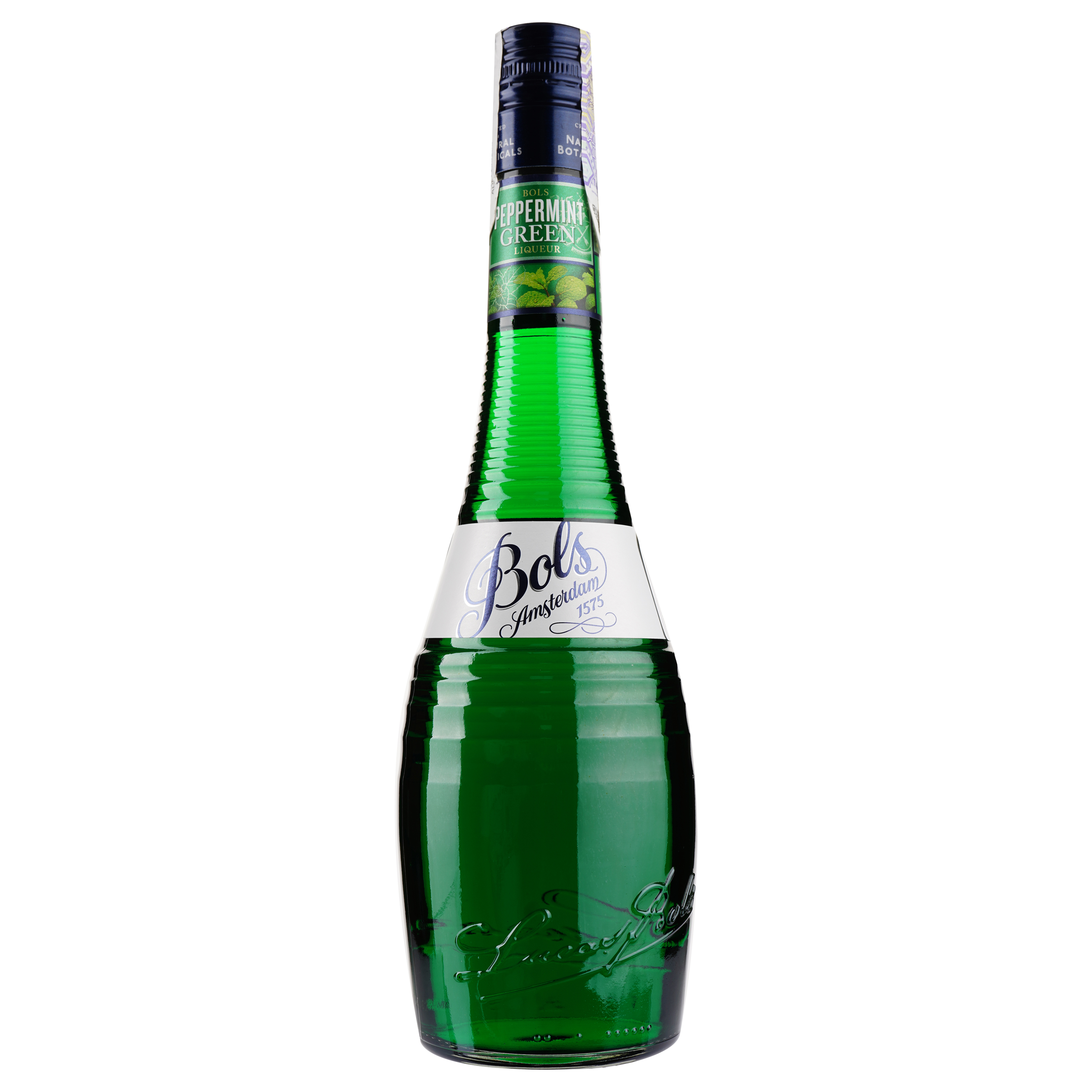 Лікер Bols Peppermint Green, 24 %, 0,7 л - фото 1