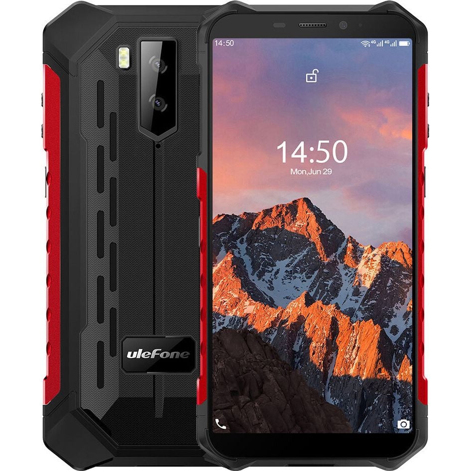 Смартфон Ulefone Armor X5 Pro 4/64 Gb Global Red - фото 1