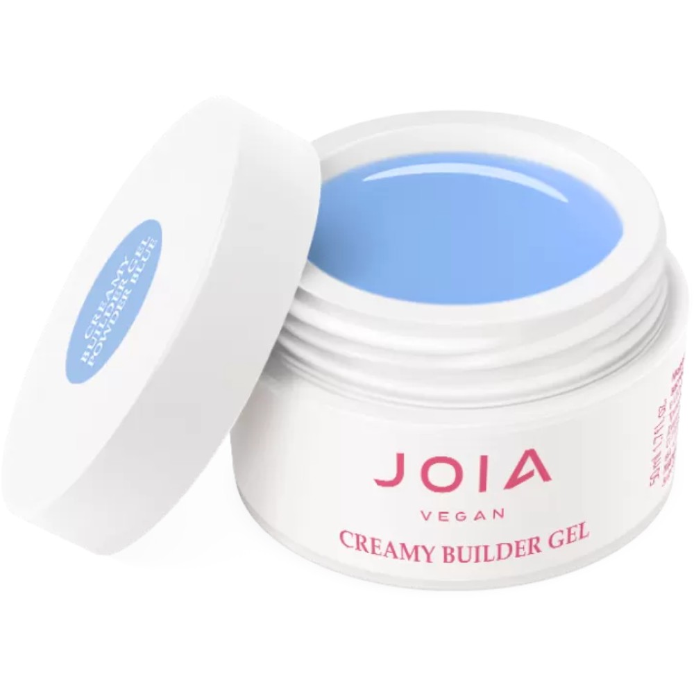 Моделирующий гель Joia vegan Creamy Builder Gel Powder Blue 50 мл - фото 1