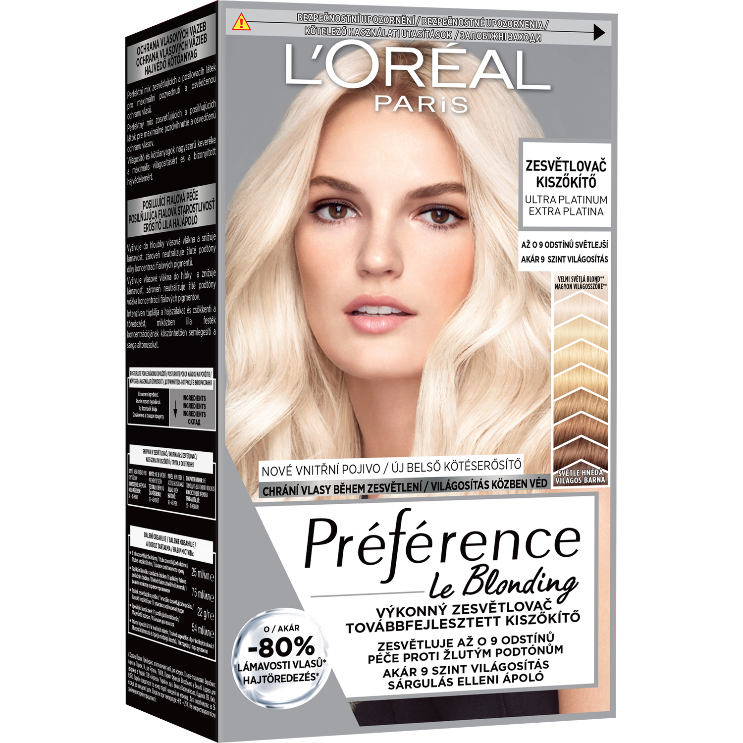 Краска для волос L'Oreal Paris Preference 9L Ультра-платиновый - фото 1