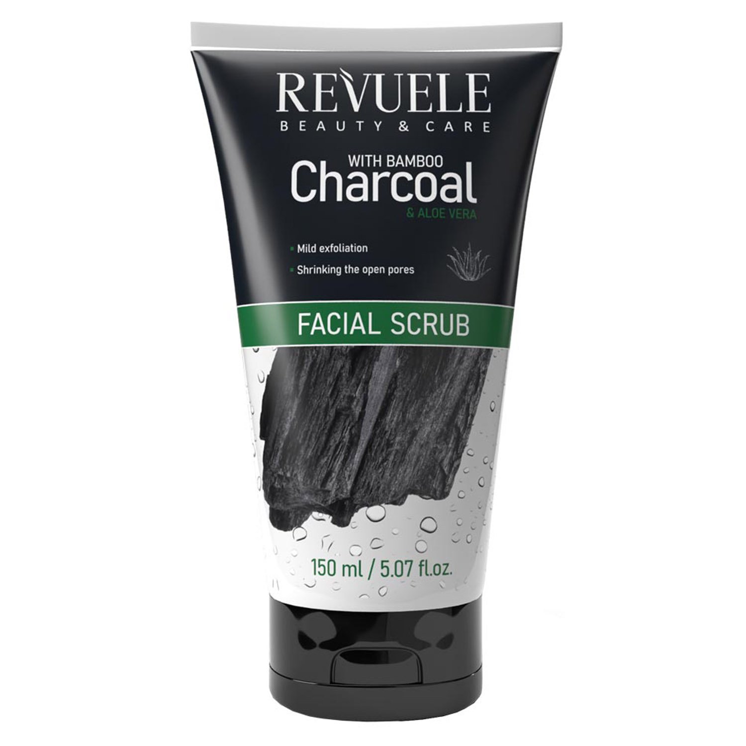 Скраб для обличчя Revuele Bamboo Charcoal з бамбуковим вугіллям, 150 мл - фото 1