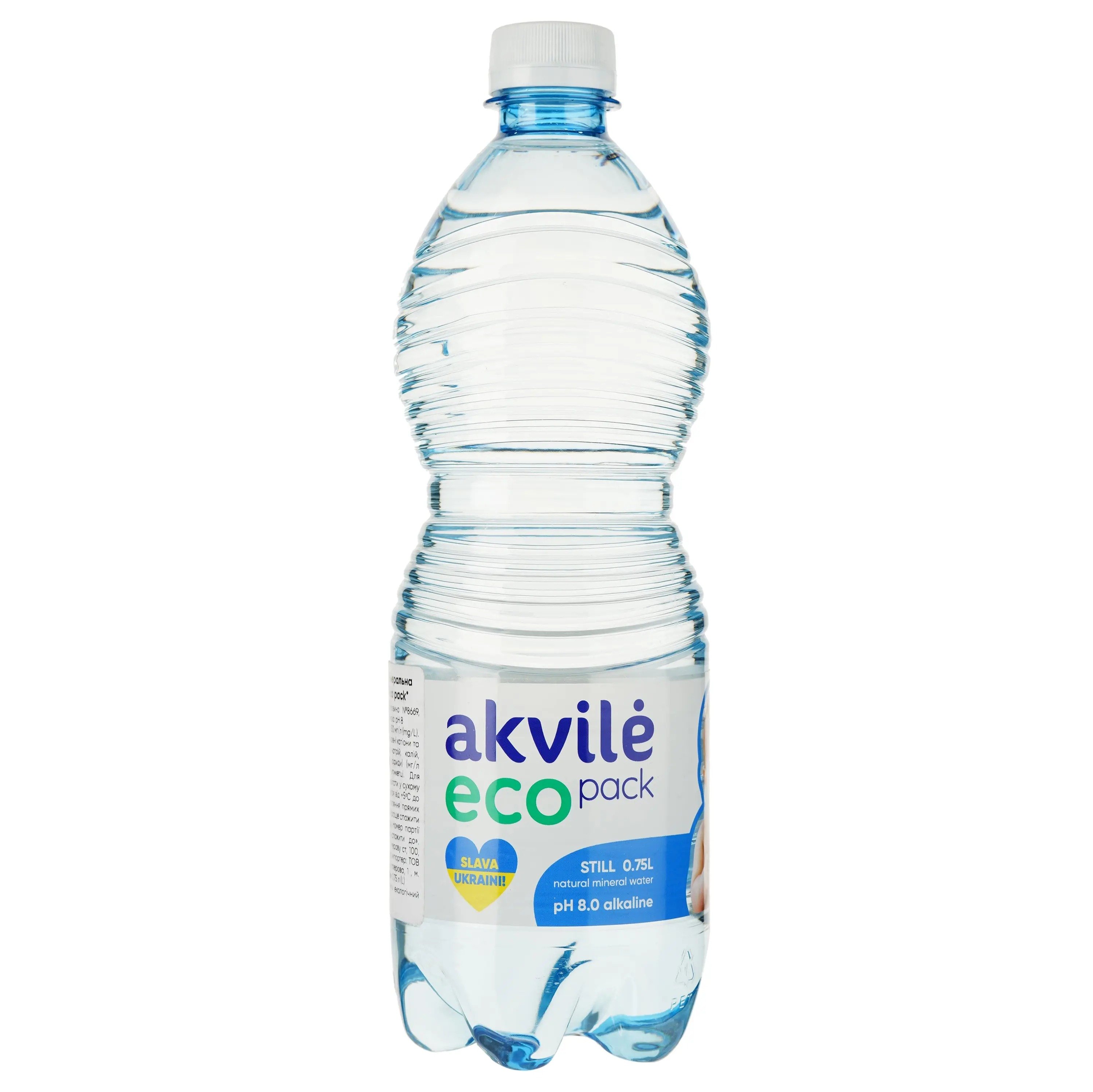 Вода мінеральна Akvile негазована Eco pack 0.75 л - фото 1