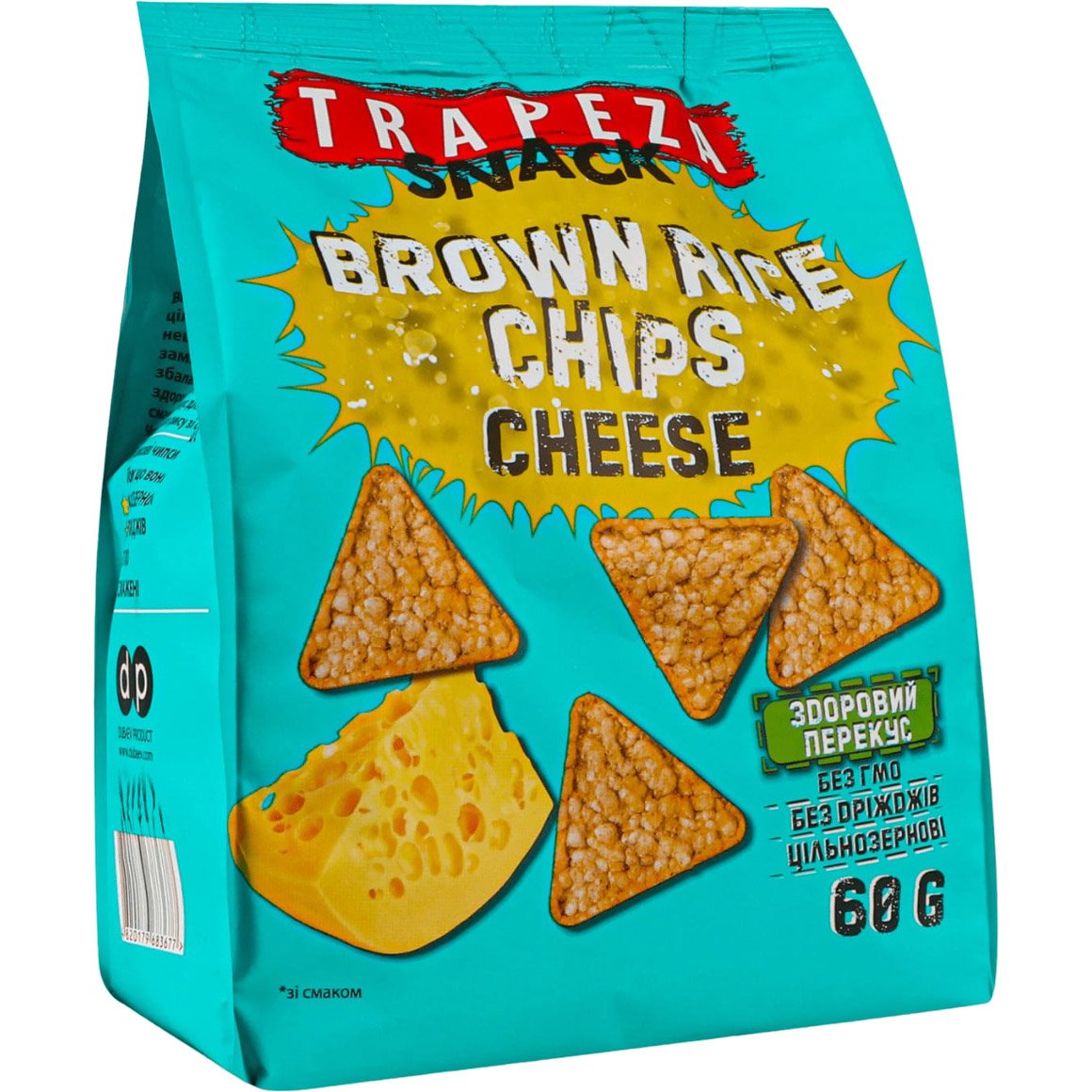 Чипси рисові Trapeza Cheese 60 г (905506) - фото 1