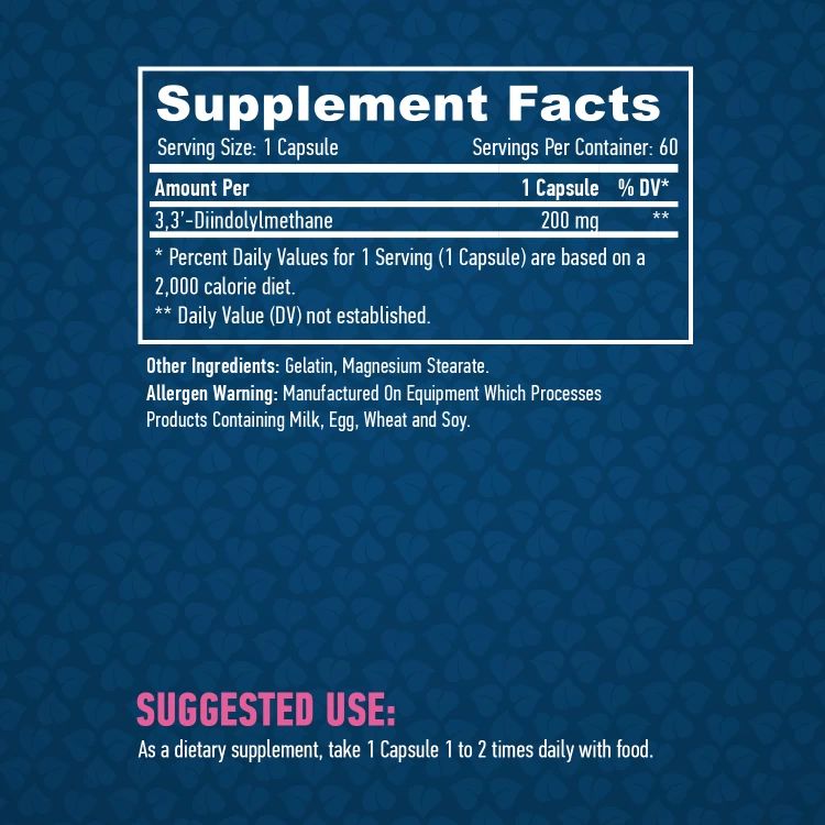 Дииндолилметан Haya Labs DIM 200 мг 60 капсул (820426) - фото 2