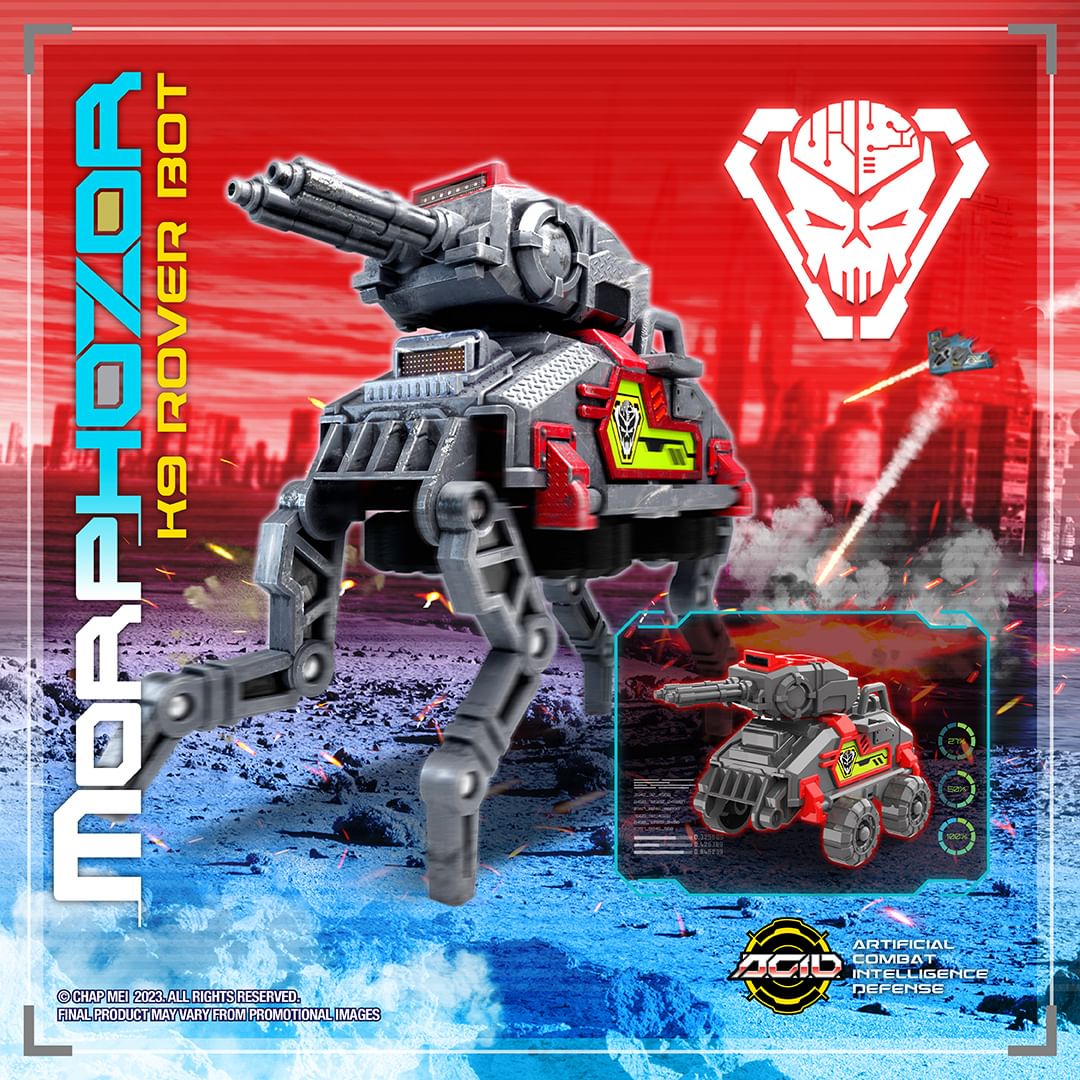 Ігровий набір A.C.I.D. Morphozor K9 Rover Bot (535002) - фото 5