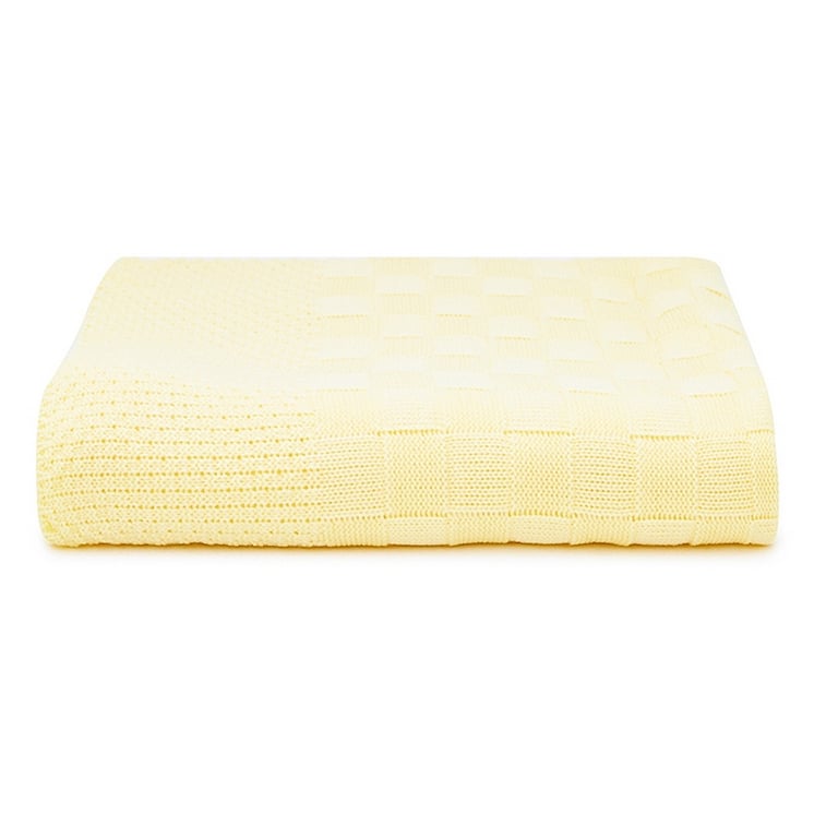 Плед Sewel, 120x120 см, желтый (OW520370000) - фото 1