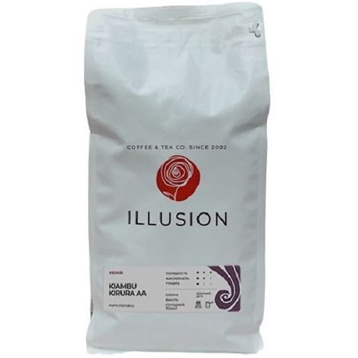 Кофе в зернах Illusion Kenya Kiambu Kirura AA (эспрессо), 1 кг - фото 1
