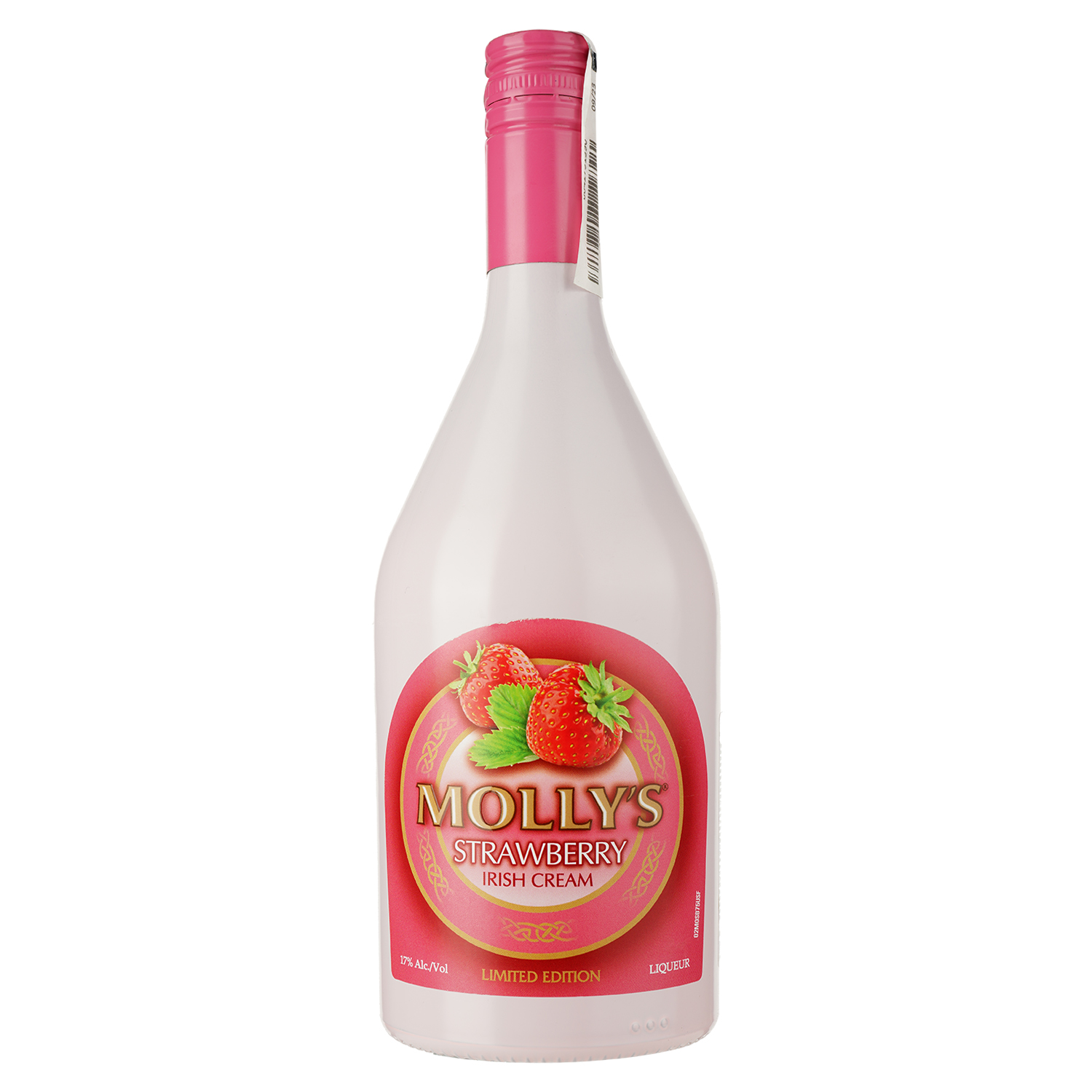 Лікер Molly's Strawberry Irish Cream 17% 0.75 л - фото 1